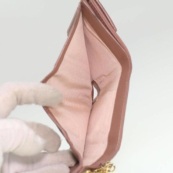 Christian Dior Wallet Lamb Skin Pink - Picture 11 of 15